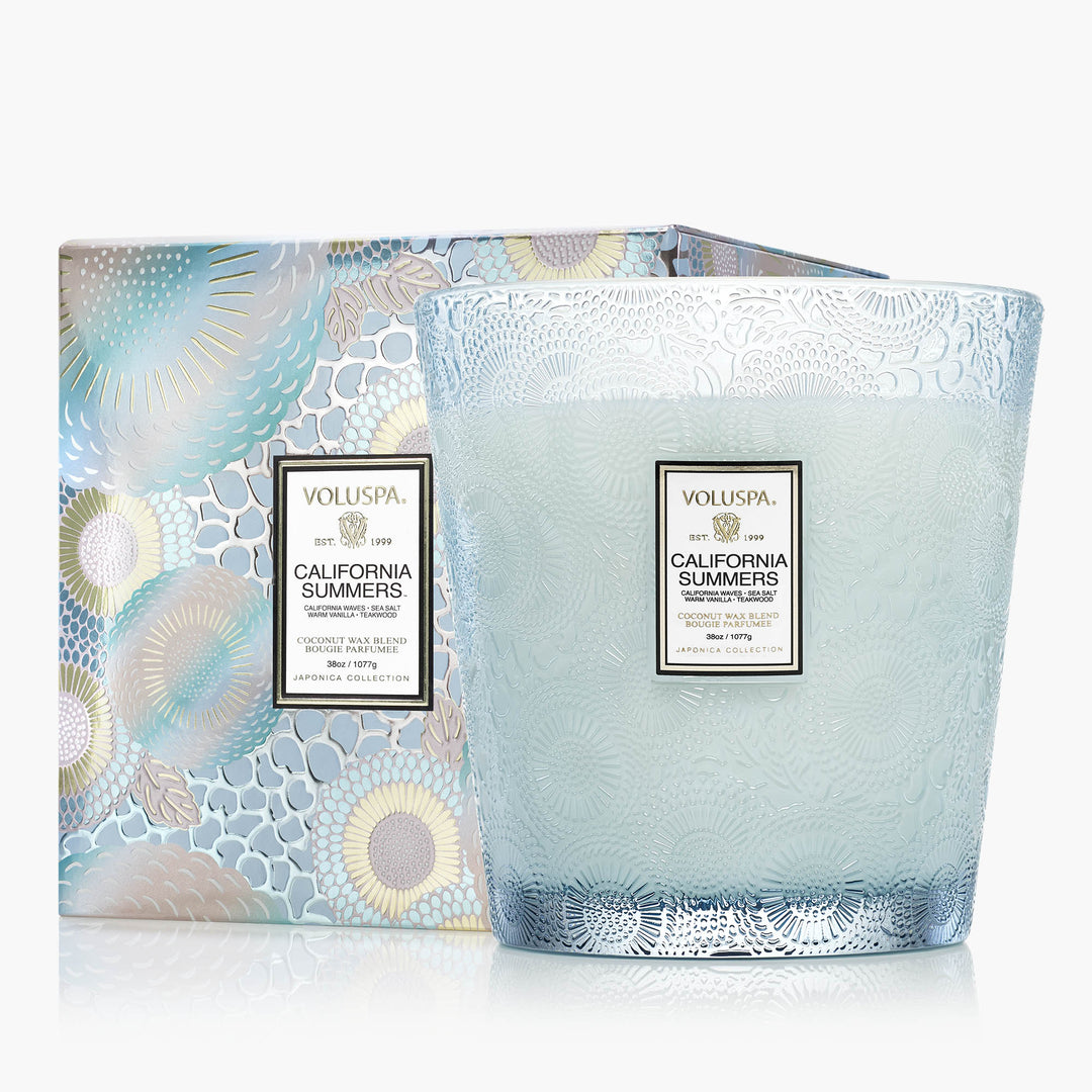 California Summers 3 Wick Hearth Candle - Something Splendid Co.