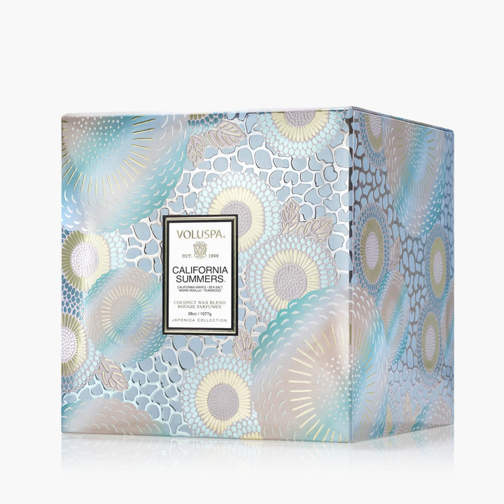 California Summers 3 Wick Hearth Candle - Something Splendid Co.