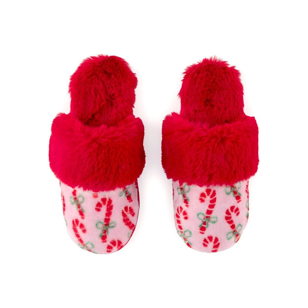 Candy Cane Slippers - Something Splendid Co.