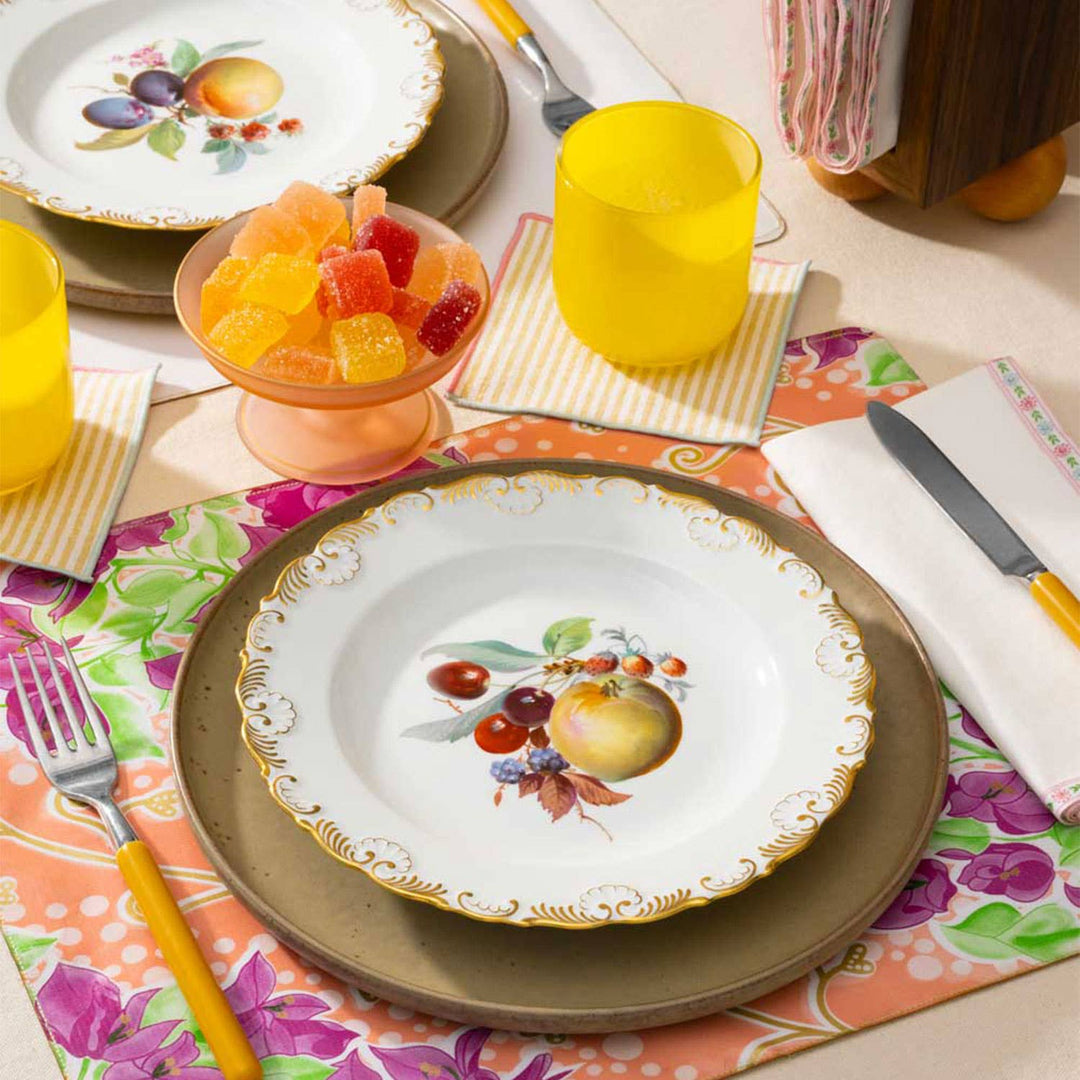 Carnival Stripe Cocktail Napkins | Set of 4 - Something Splendid Co.