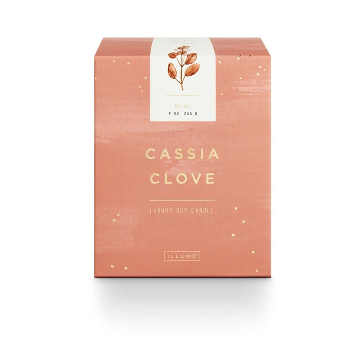 Cassia Clove Luxe Sanded Mercury Glass Candle - Something Splendid Co.