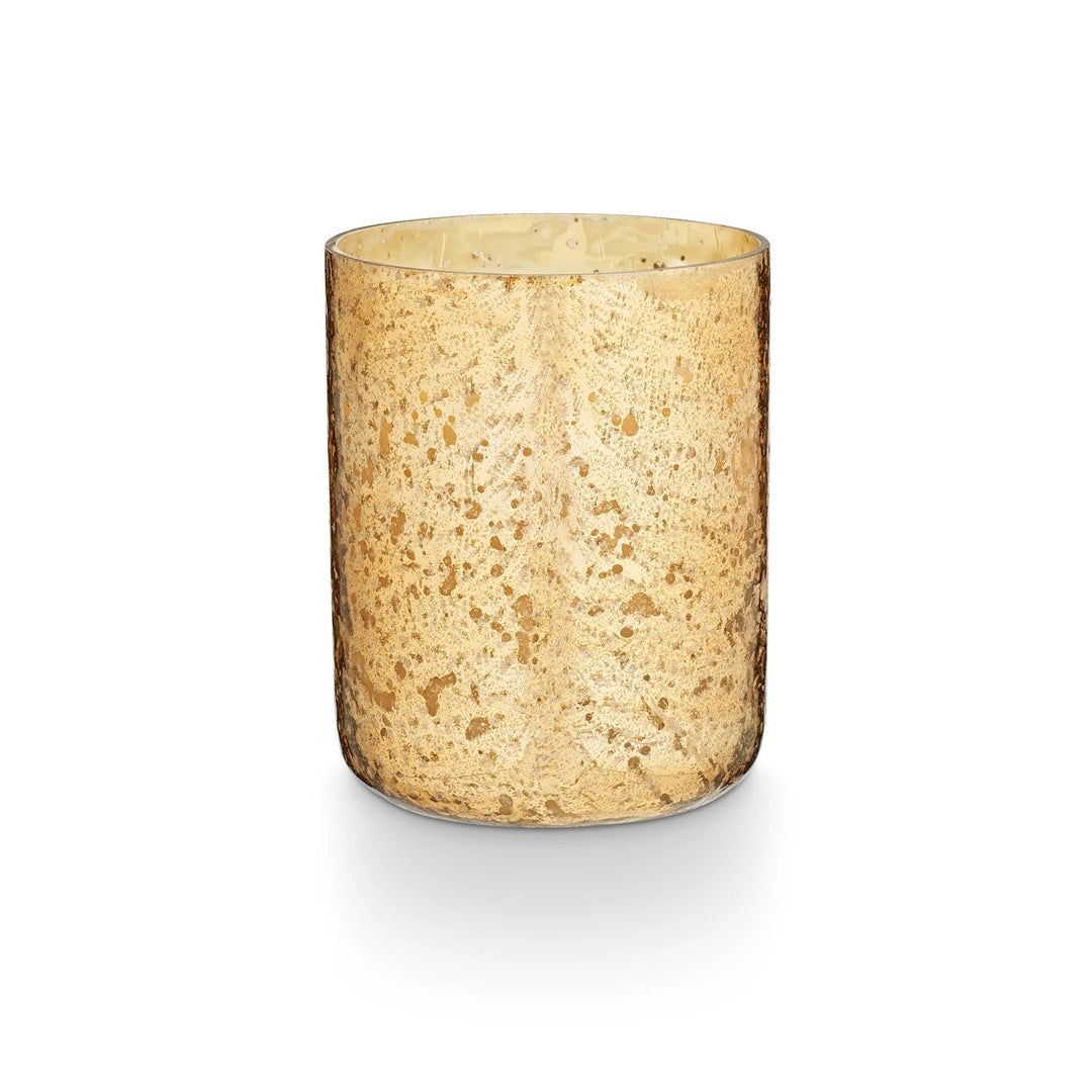 Cassia Clove Luxe Sanded Mercury Glass Candle - Something Splendid Co.