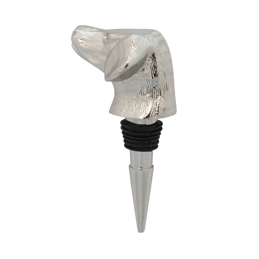 Something Splendid Co. Dog Head Bottle Stopper