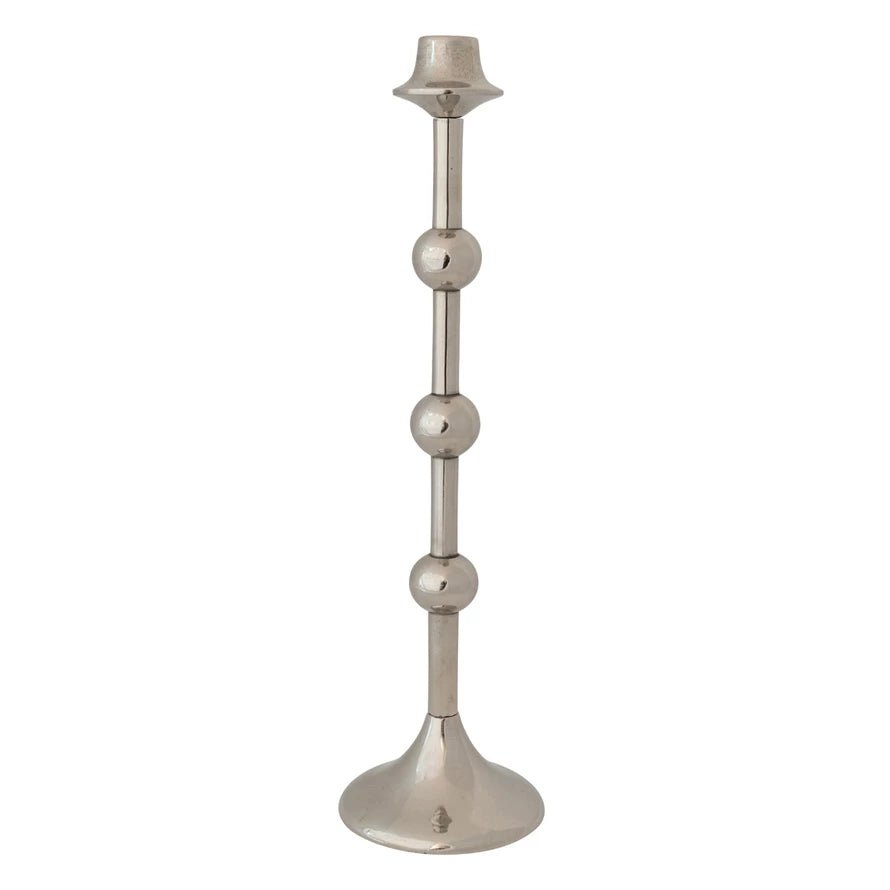 Cast Aluminum Taper Holders, 2 Sizes - Something Splendid Co.