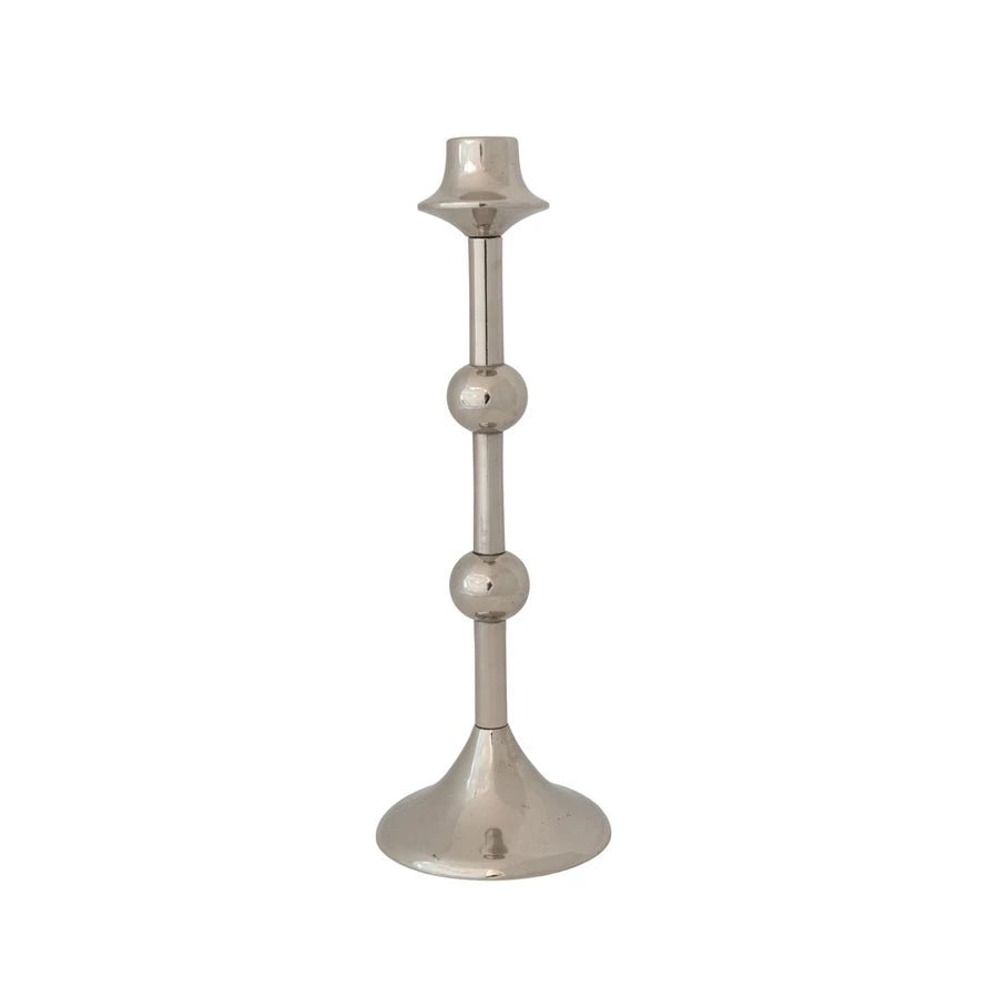 Cast Aluminum Taper Holders, 2 Sizes - Something Splendid Co.