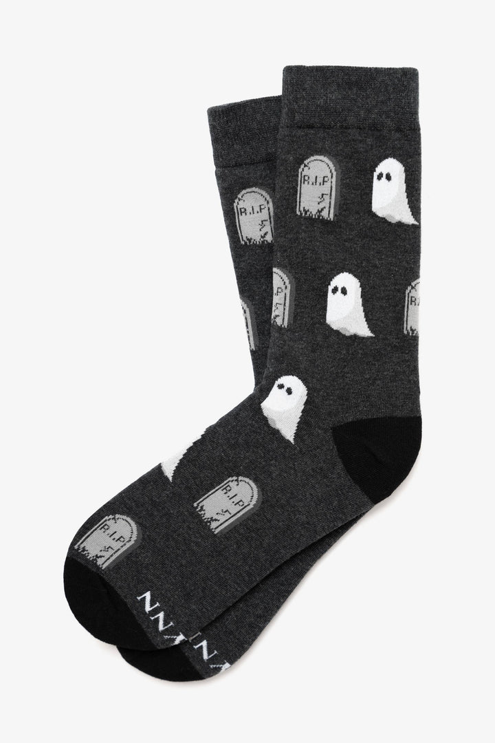 Boo Ghost Halloween Carded Cotton Sock by Alynn