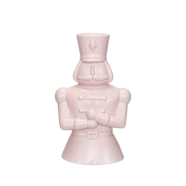 Ceramic Soldier Vase, Pink - Something Splendid Co.