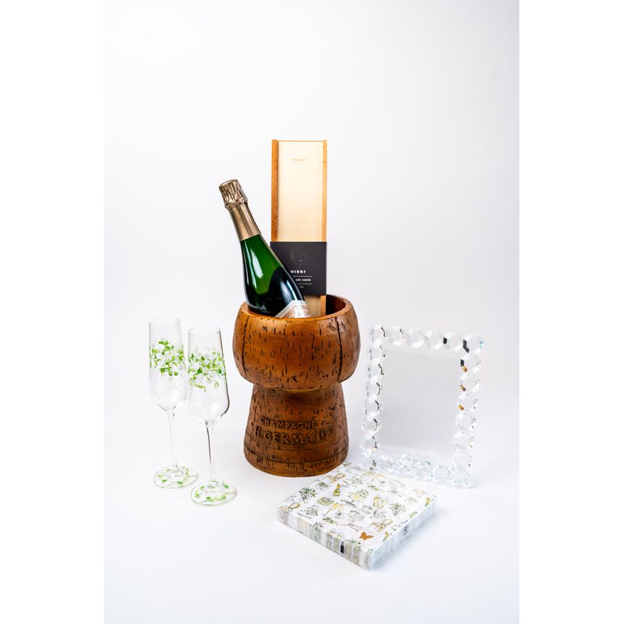 Champagne Cork Shaped Ice Bucket - Something Splendid Co.