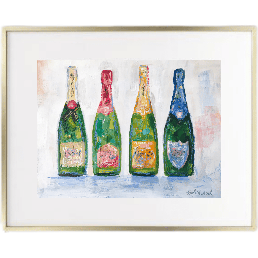 "Champagne Taste Beer Budget" | 11x14" Print - Something Splendid Co.