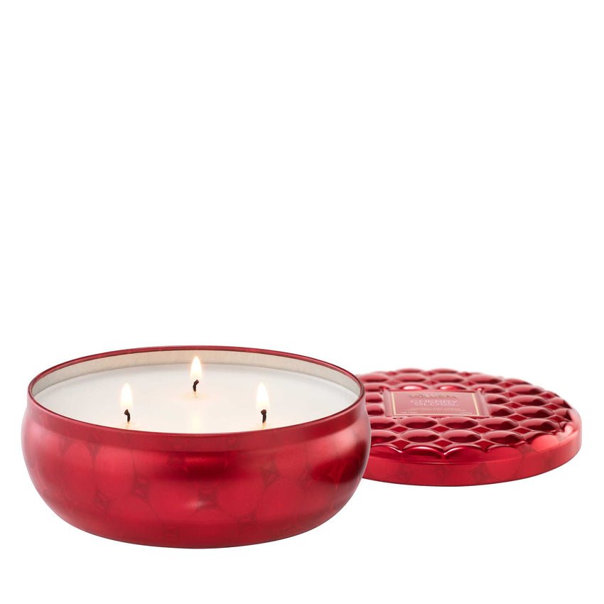 Cherry Gloss 3 Wick Tin Candle