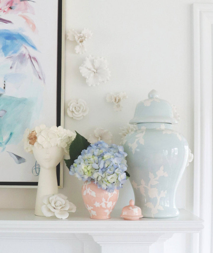 Chinoiserie Dreams Ginger Jars in Blush - Something Splendid Co.