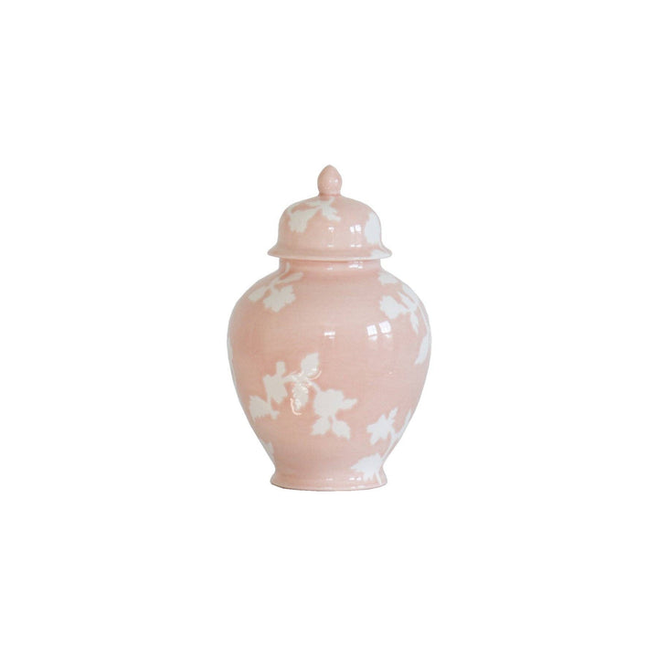 Chinoiserie Dreams Ginger Jars in Blush: Small - Something Splendid Co.