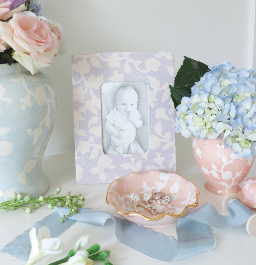Chinoiserie Dreams Photo Frame: Light Lavender - Something Splendid Co.