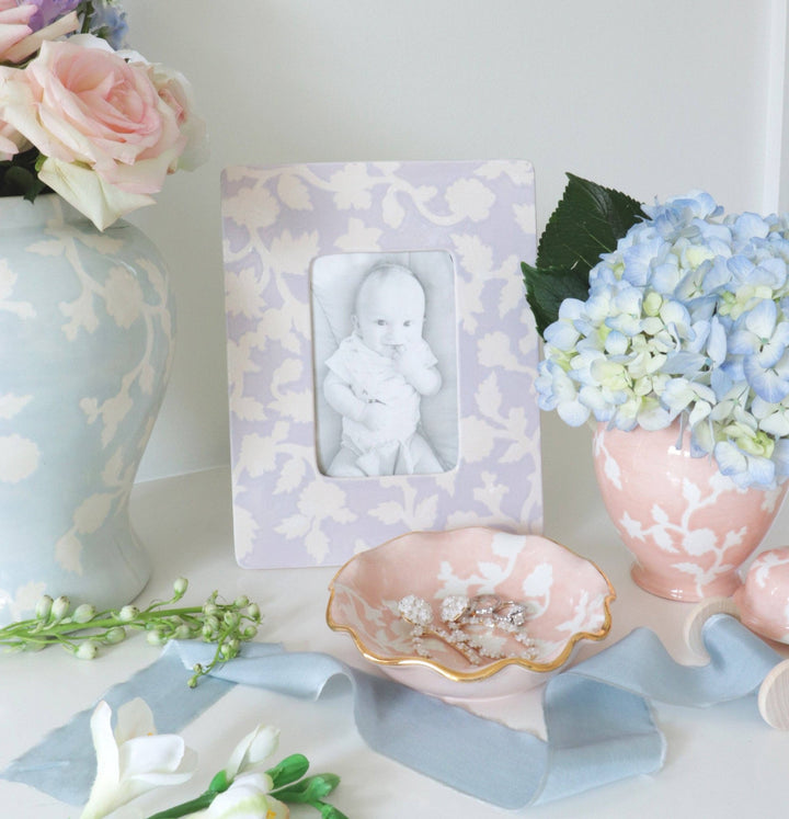 Chinoiserie Dreams Photo Frame: Light Lavender - Something Splendid Co.
