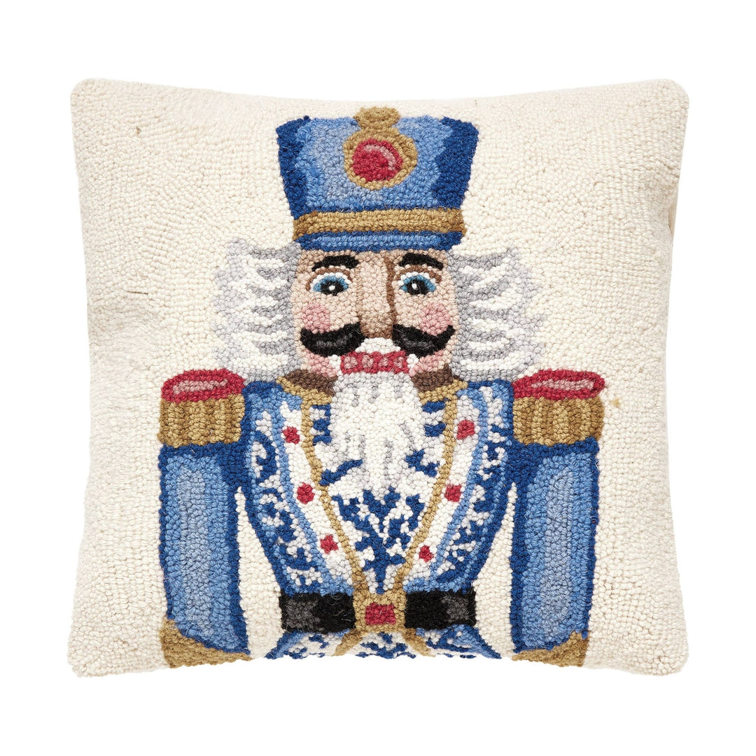 Chinoiserie Nutcracker Hook Pillow - Something Splendid Co.