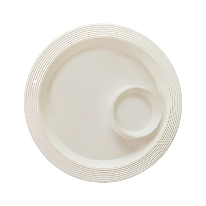 Chip & Dip Pinstripes Platter - Something Splendid Co.