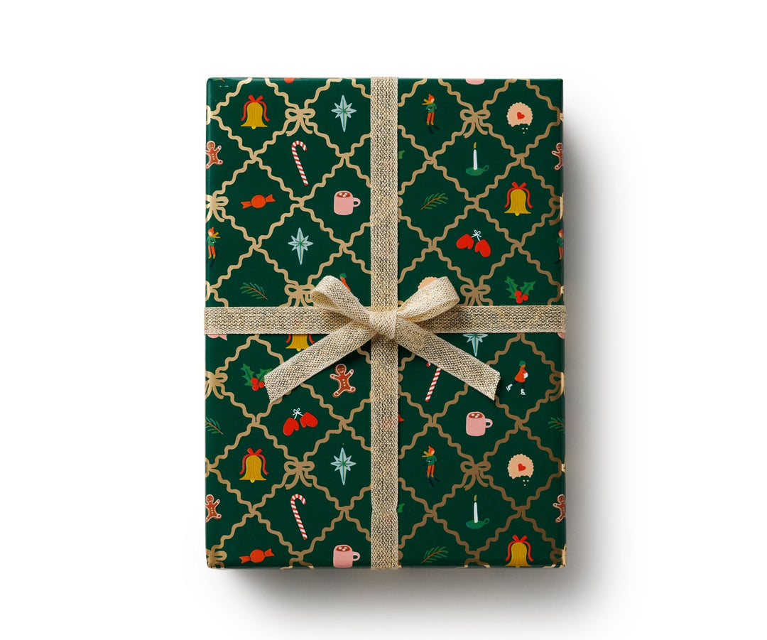 Christmas Argyle Wrapping Roll - Something Splendid Co.