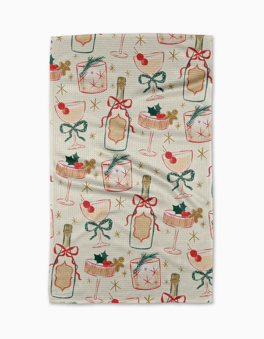Christmas Cocktails Tea Towel - Something Splendid Co.