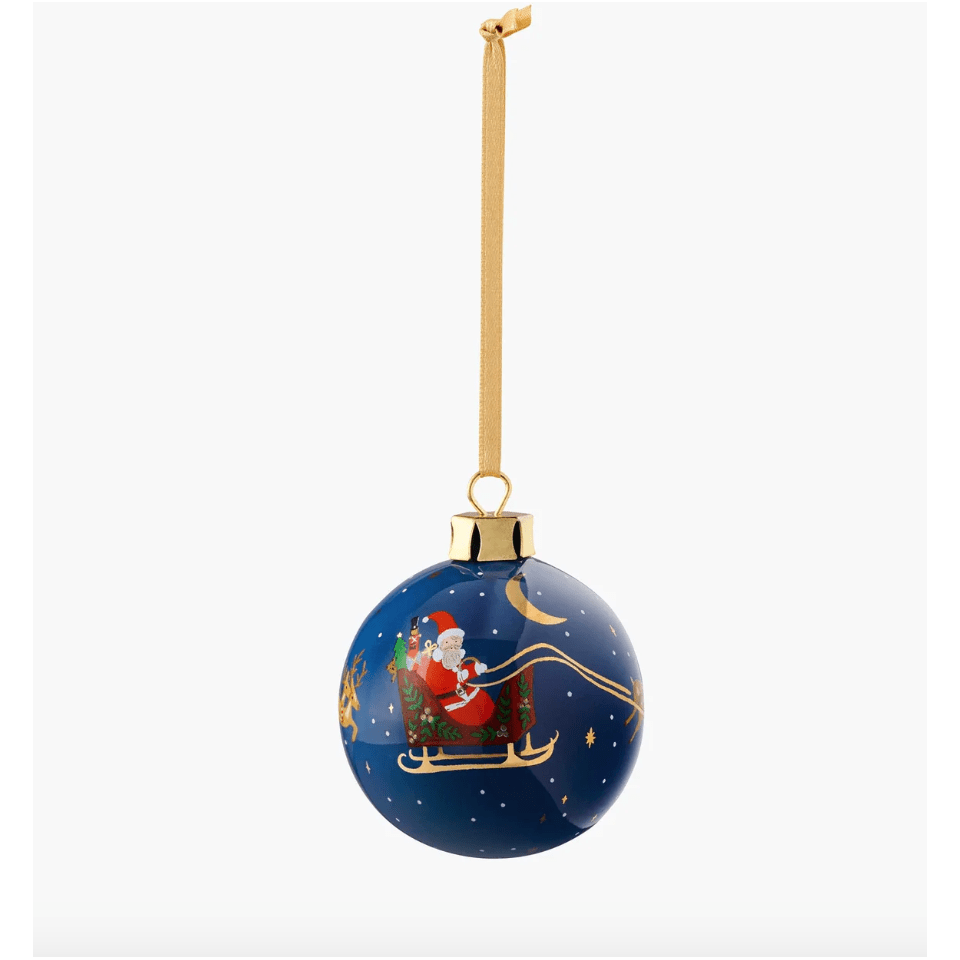 Christmas Delivery Porcelain Ornament - Something Splendid Co.