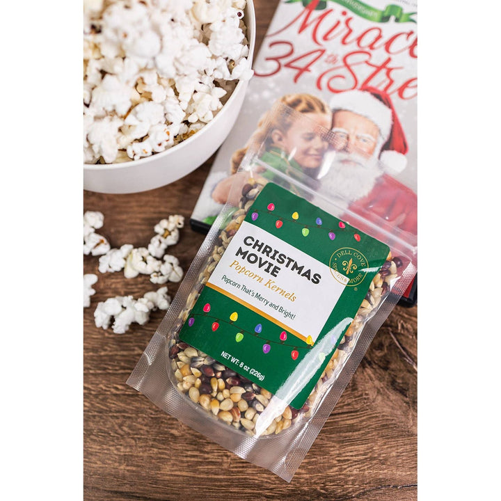 Christmas Movie Popcorn Kernels - Xmas holiday popcorn - Something Splendid Co.