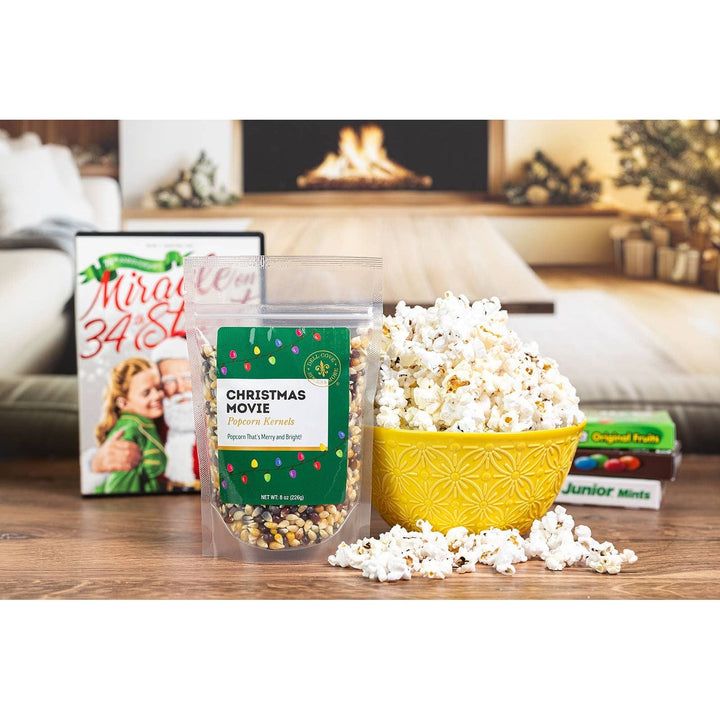 Christmas Movie Popcorn Kernels - Xmas holiday popcorn - Something Splendid Co.