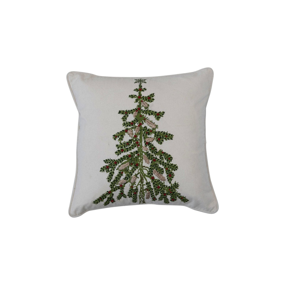 Christmas Tree Cotton Pillow - Something Splendid Co.