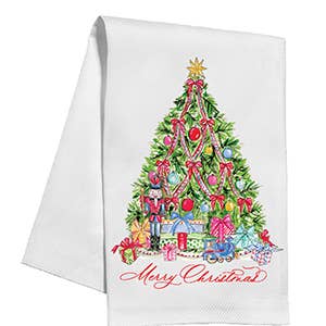 Christmas Tree with Gifts Kitchen Towel - Something Splendid Co.