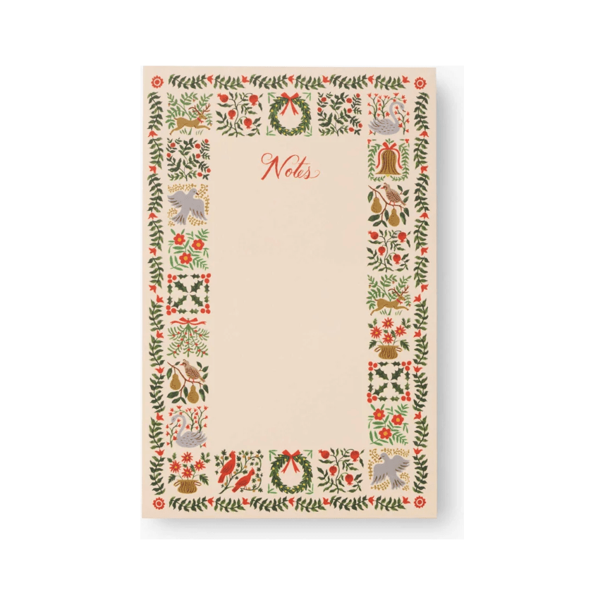 Christmastide Notepad - Something Splendid Co.