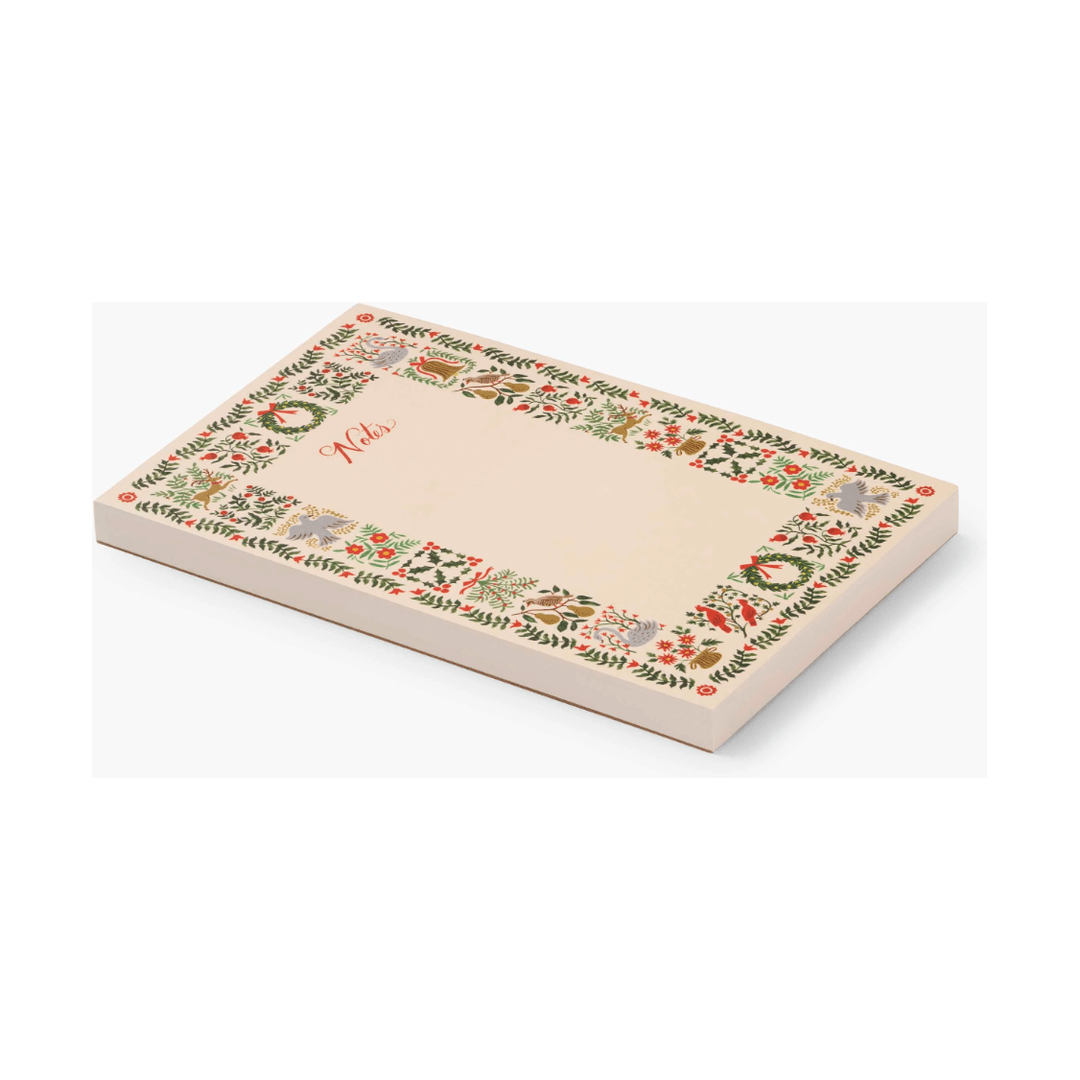 Christmastide Notepad - Something Splendid Co.