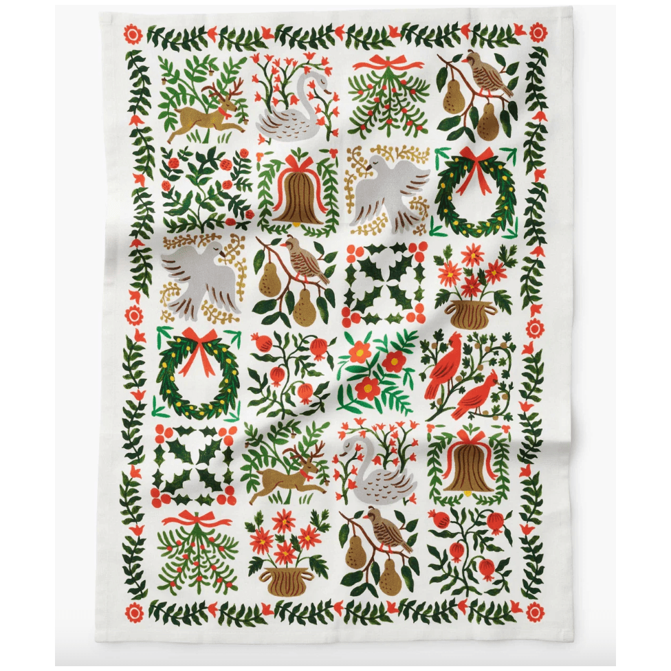 Christmastide Tea Towel - Something Splendid Co.