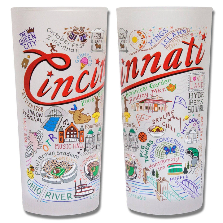 Cincinnati Drinking Glass - Something Splendid Co.