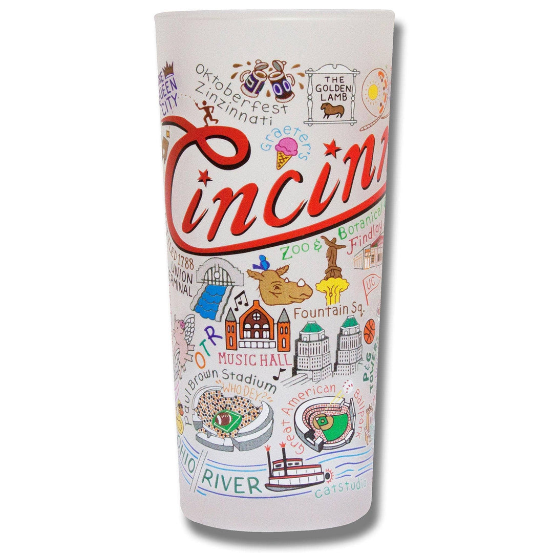 Cincinnati Drinking Glass - Something Splendid Co.