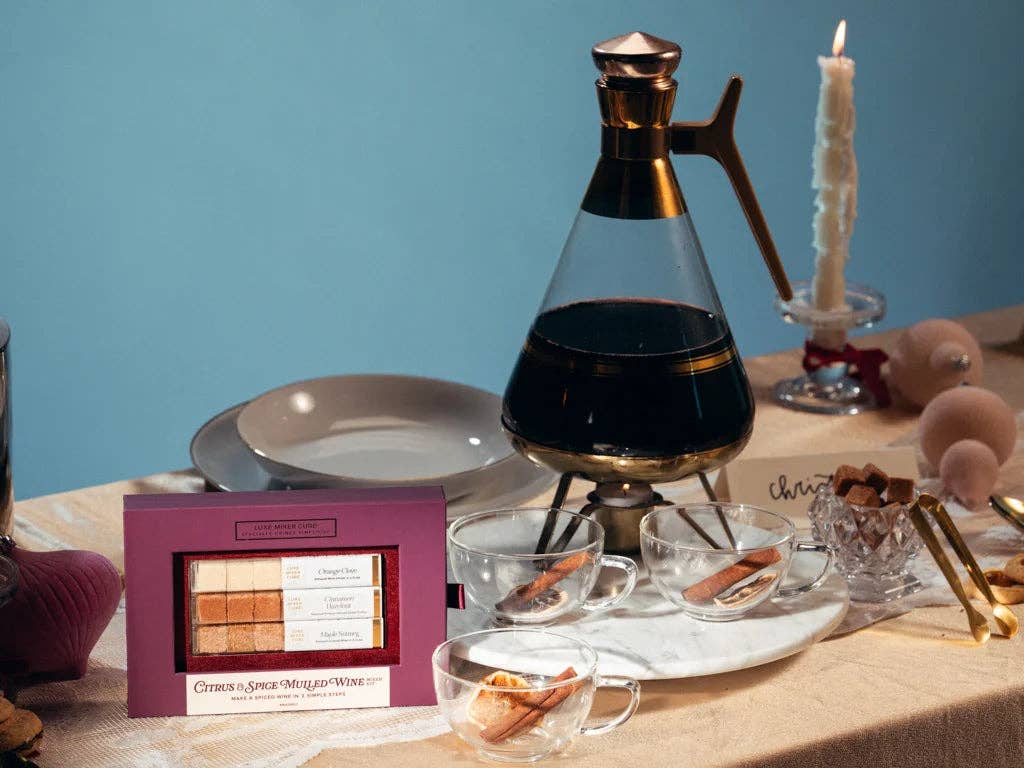 Citrus and Spice Mulled Wine Kit, Orange Clove & Maple Cubes - Something Splendid Co.