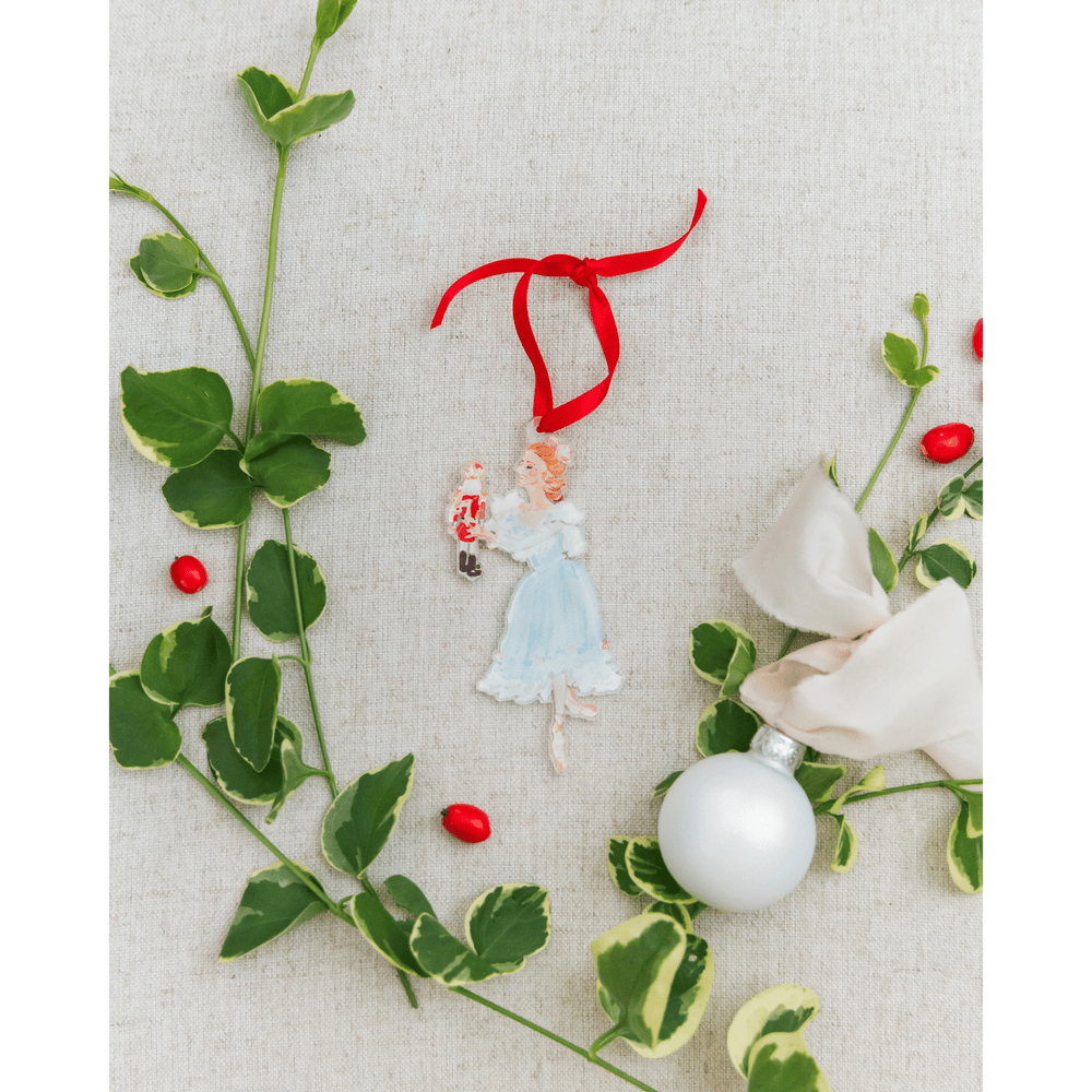 Clara Watercolor Ornament - Something Splendid Co.