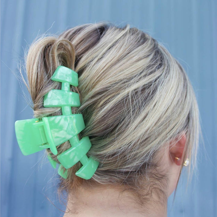 Classic Hair Clip | Large | Spring Splash - Something Splendid Co.