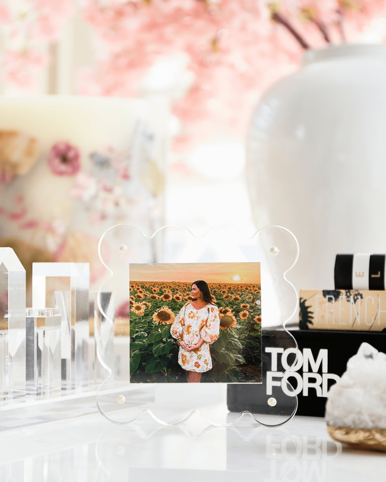 Clear Mini Acrylic Picture Frame - Thumbnail 3