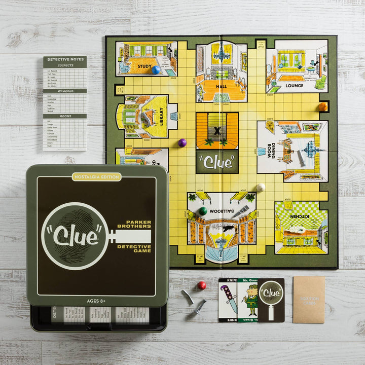 Clue Nostalgia Tin - Something Splendid Co.