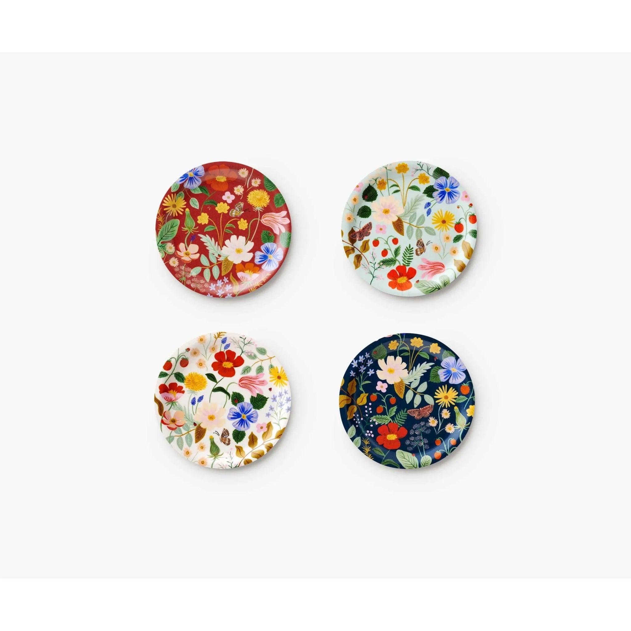 Coaster Set - Strawberry Fields