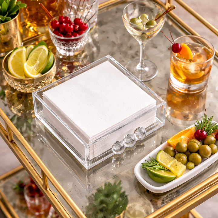 Cocktail Napkin Holder, Bubble - Something Splendid Co.