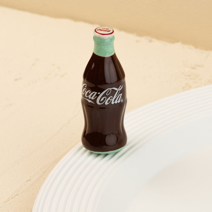 Coke Bottle Mini by Nora Fleming — hand-painted ceramic officially licensed Coca-Cola bottle (alternate view)