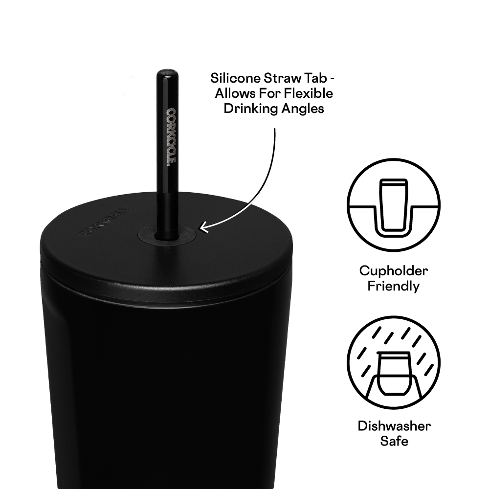 Cold Cup - 24oz Matte Black - Something Splendid Co.