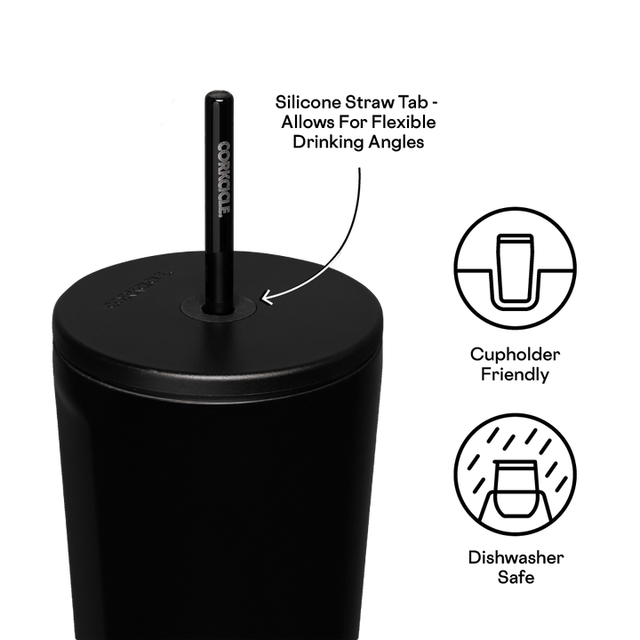 Cold Cup - 24oz Matte Black - Something Splendid Co.