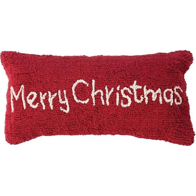 Cotton Merry Christmas Pillow - Something Splendid Co.