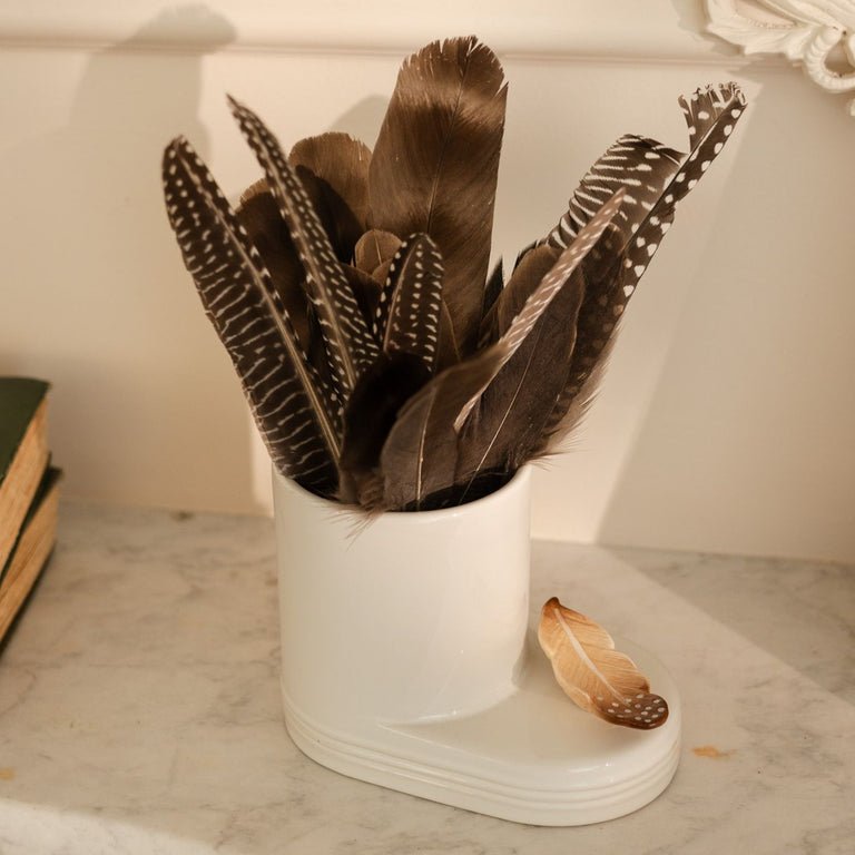 Creative Quill Mini by Nora Fleming — hand-painted ceramic quill pen (alternate view 2)