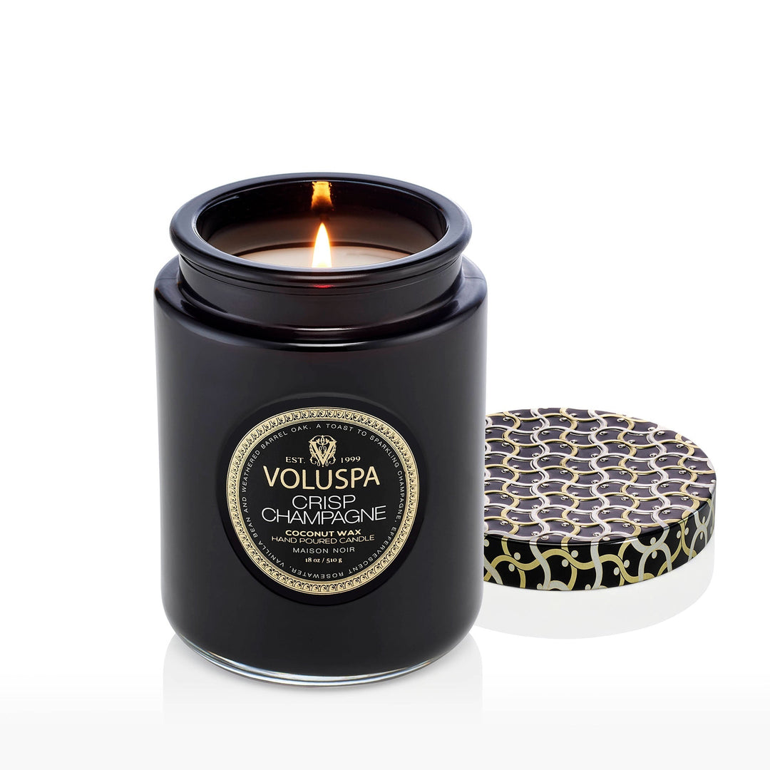 Crisp Champagne Large Jar Candle - Something Splendid Co.