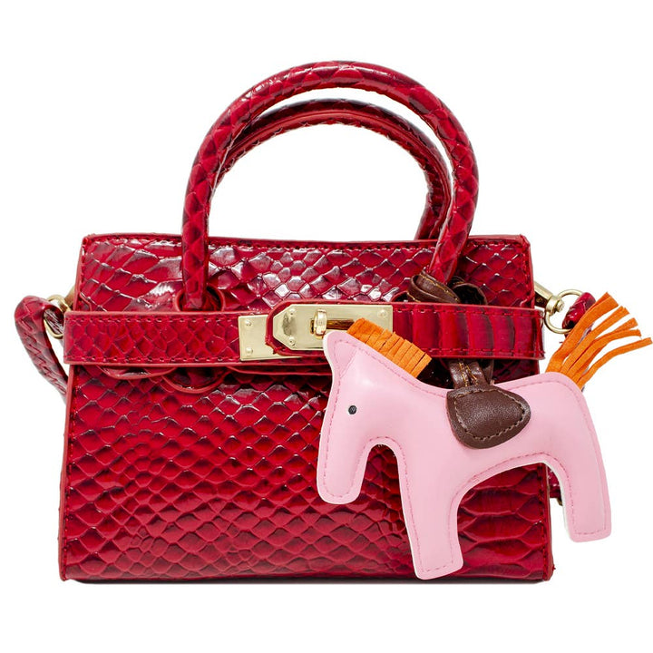 Crocodile Pony Handbag - Something Splendid Co.