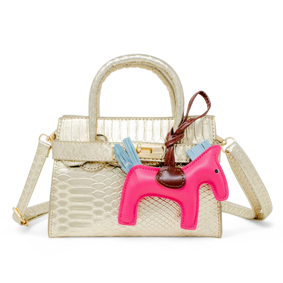 Crocodile Pony Handbag - Something Splendid Co.