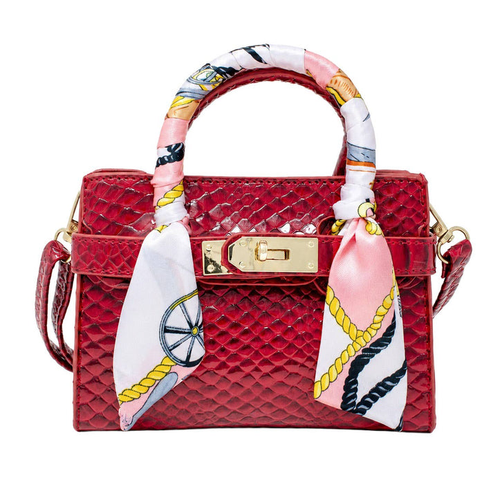 Crocodile Scarf Handbag - Something Splendid Co.