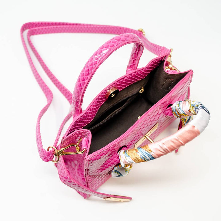 Crocodile Scarf Handbag - Something Splendid Co.