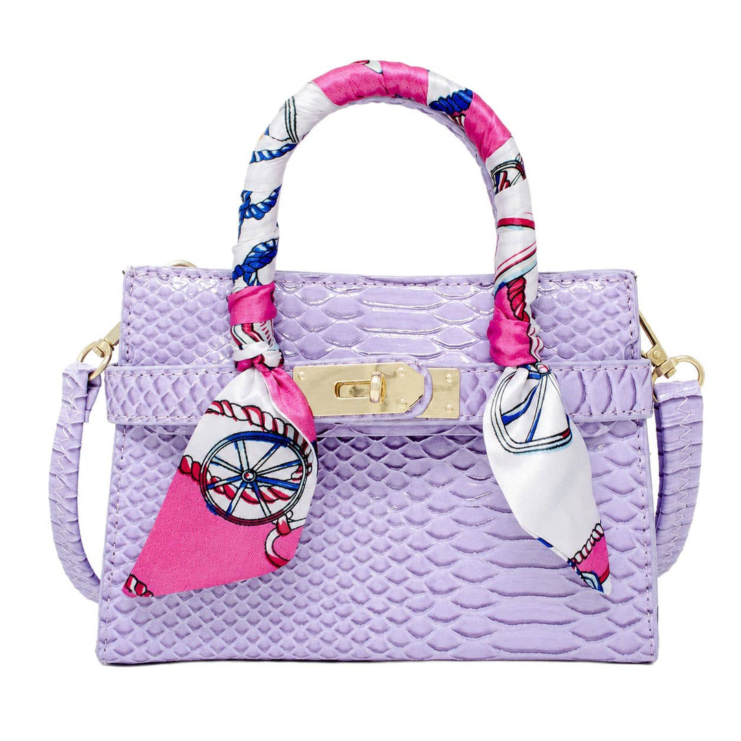 Crocodile Scarf Handbag - Something Splendid Co.